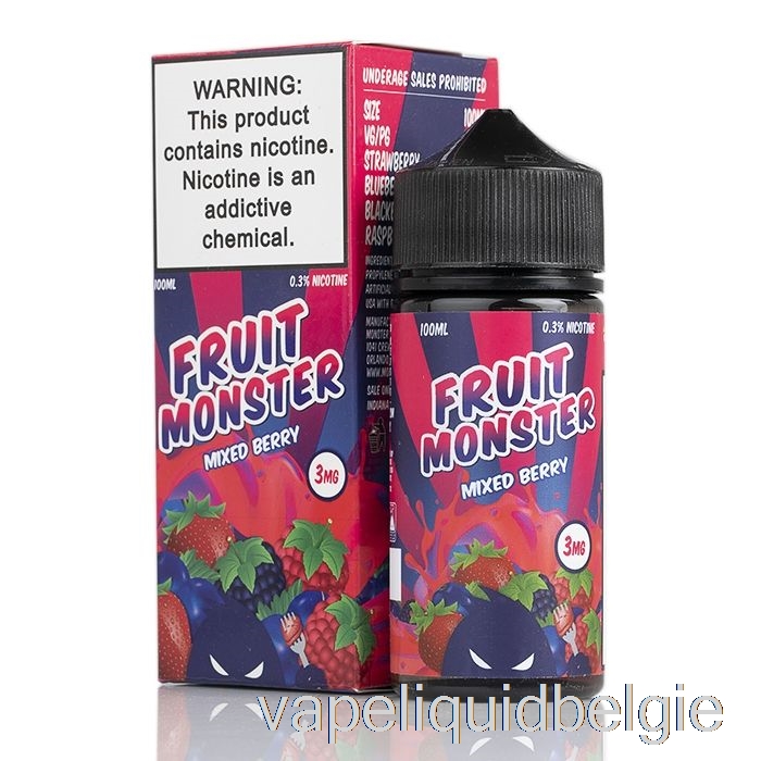 Vape Smaken Gemengde Bessen - Fruitmonster - 100ml 0mg